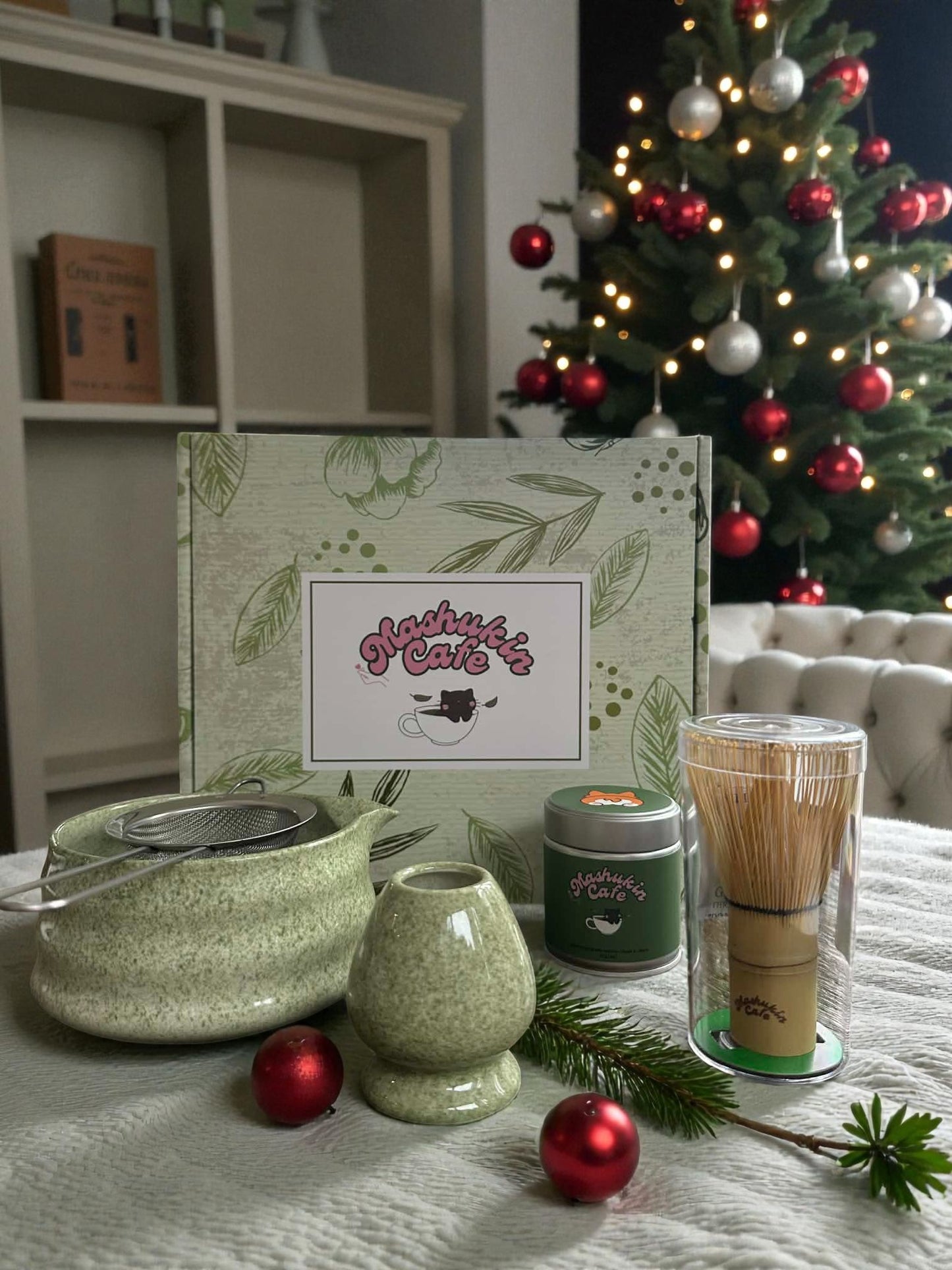 ❄️Mashukin Christmas Matcha Kit (Limited Edition)❄️